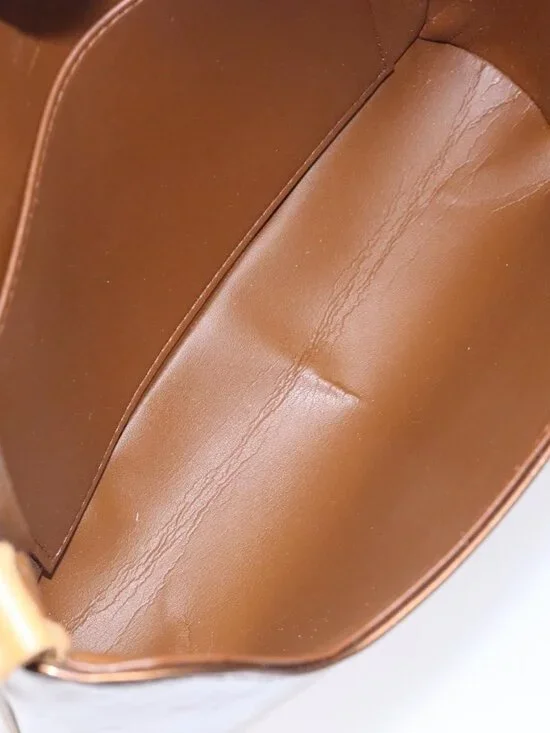 Authentic LOUIS VUITTON Monogram Vernis Thompson Street Bag Bronze M91124 LV - Picture 3 of 16